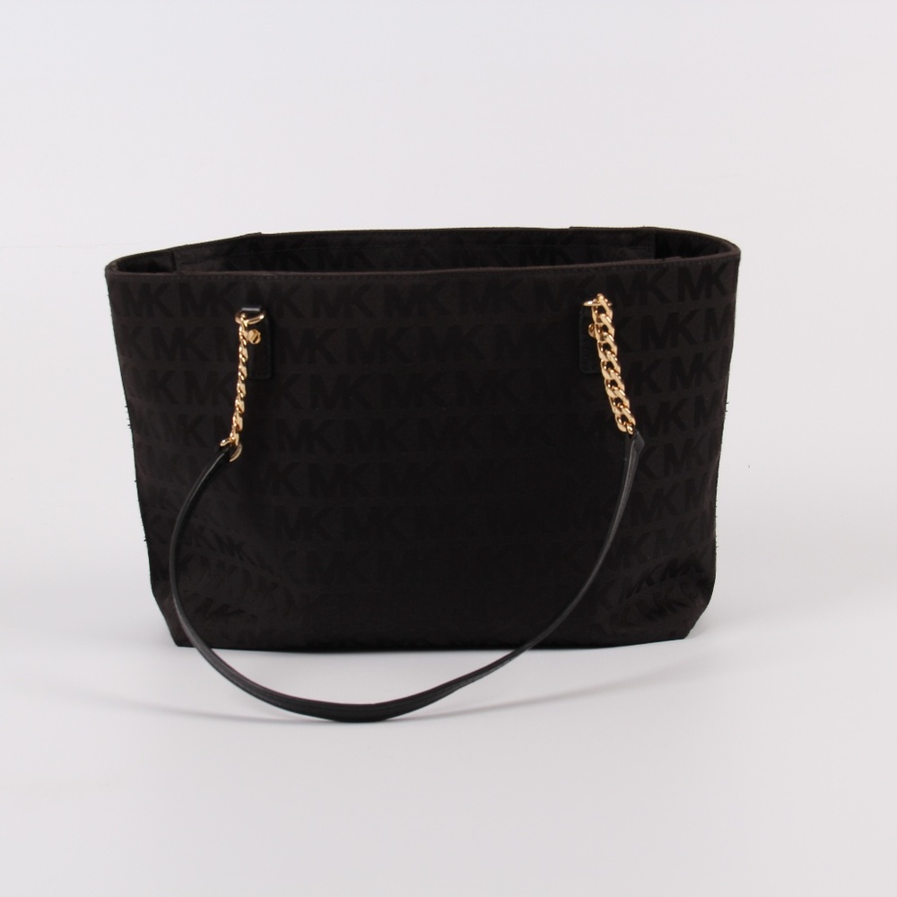 Michael Kors Black Fabric Purse Tote